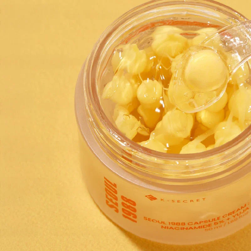 K-SECRET Seoul 1988 Capsule Cream: Niacinamide 5% + Yuja